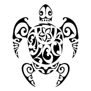 Tatuaggio Tartaruga Maori