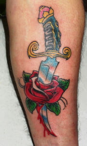 Tatuaggio Pugnale