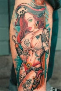 Tatuaggio Pin-up