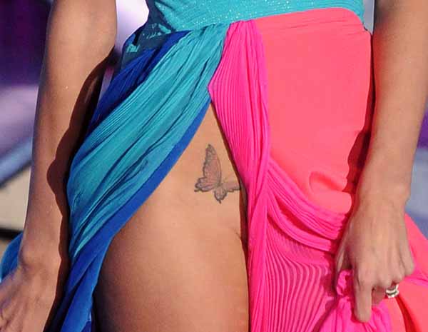 Belen Rodriguez Tatuaggi