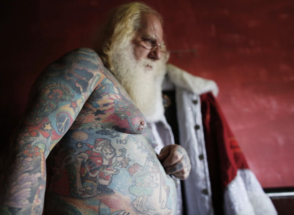 Victor Martins Babbo Natale Tatuaggi