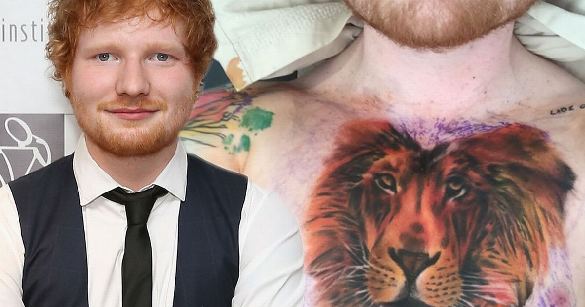 Ed Sheeran Tatuaggi