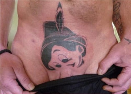 Tatuaggi Disney Brutti