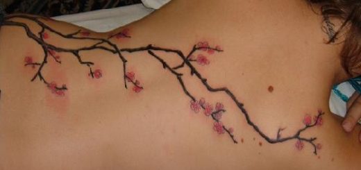 Tatuaggio Fiore di Pesco