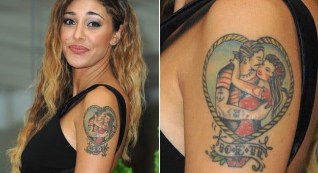 Belen Rodriguez ha dichiarato:"Voglio cancellare tutti i miei tatuaggi".