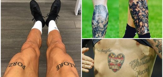 Tatuaggi Calciatori