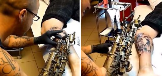 Jc Sheitan Tenet Tatuatore Senza Braccio