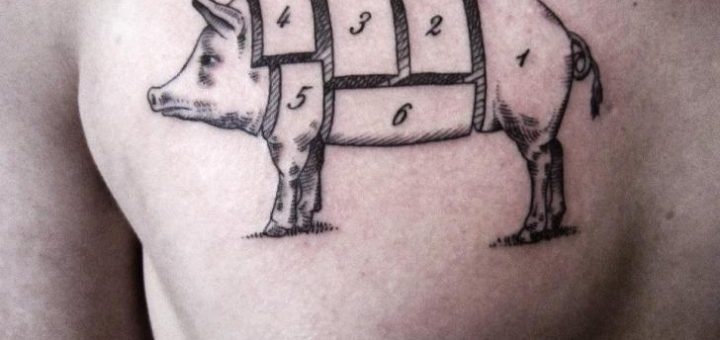 Tatuaggio maiale